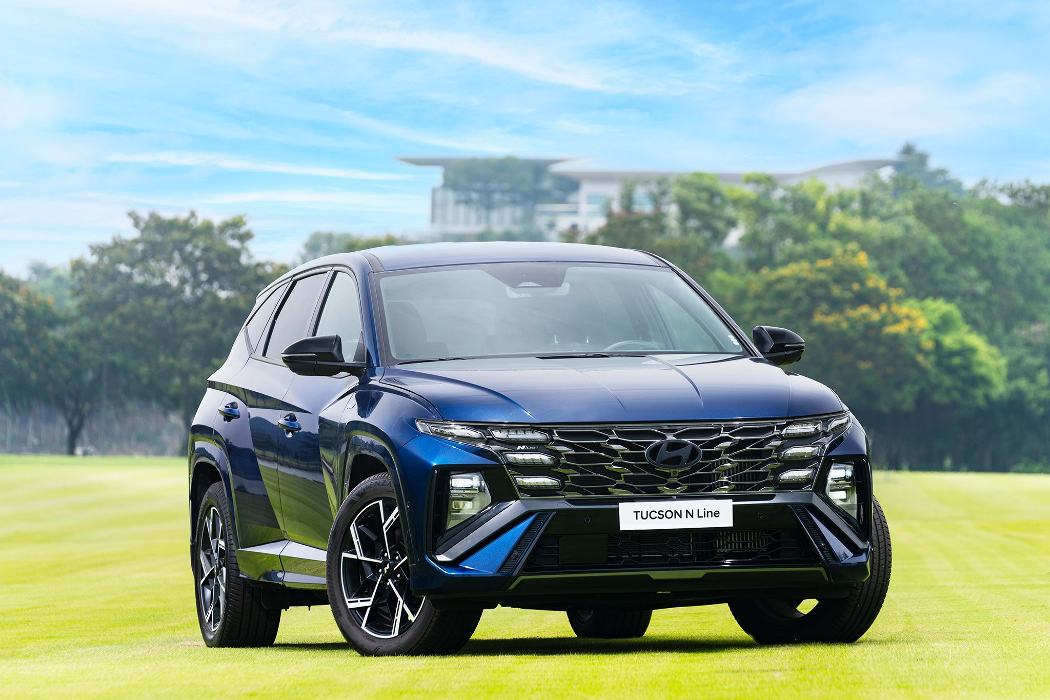 Hyundai Tucson N Line ra mắt Việt Nam, diện mạo đầy thể thao - Ảnh 1.