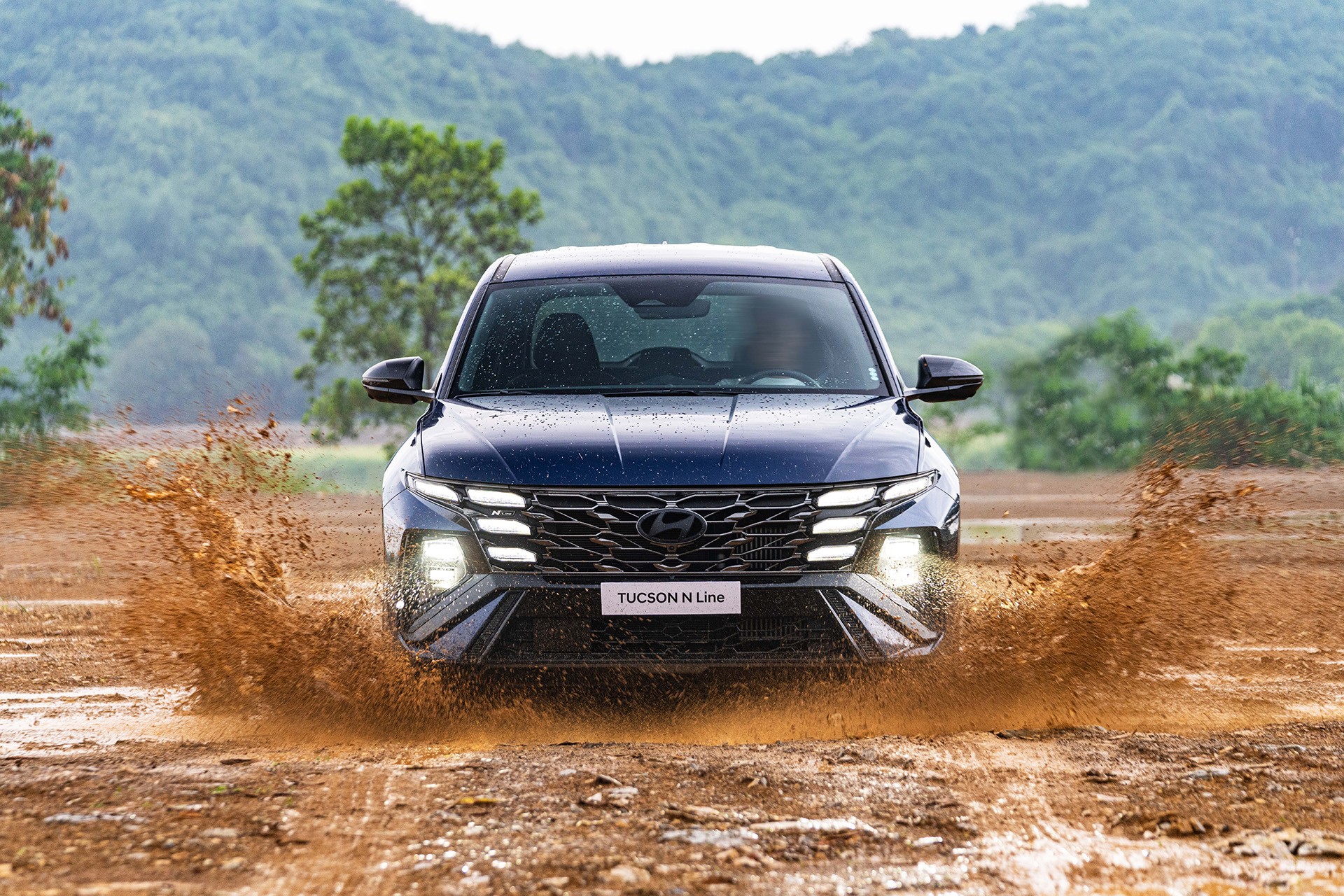 Hyundai Tucson N Line ra mắt Việt Nam, diện mạo đầy thể thao - Ảnh 8.