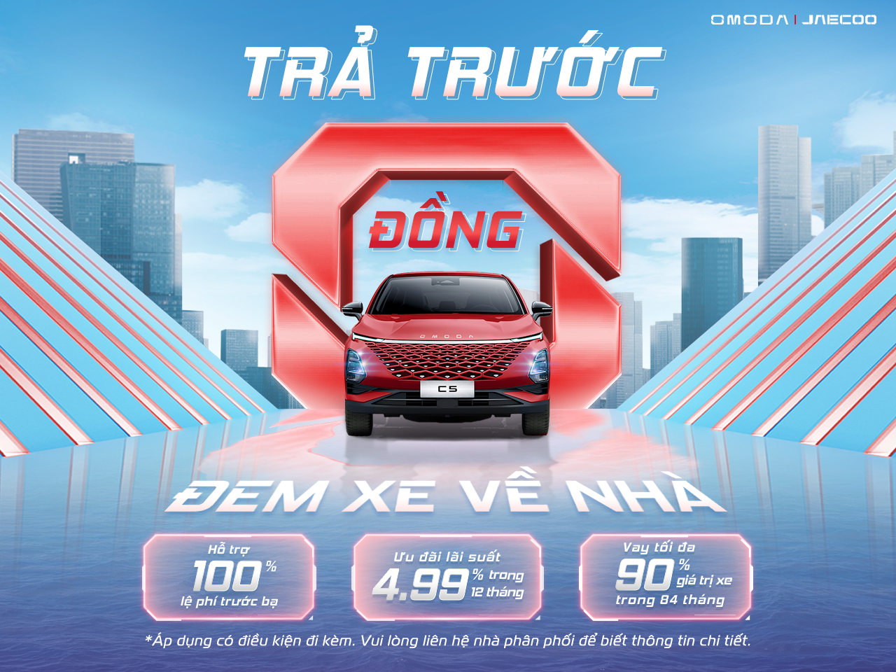 Ưu đãi rực rỡ tháng 8 – Sở hữu Omoda C5 & Jaecoo J7 dễ dàng hơn bao giờ hết - Ảnh 2.