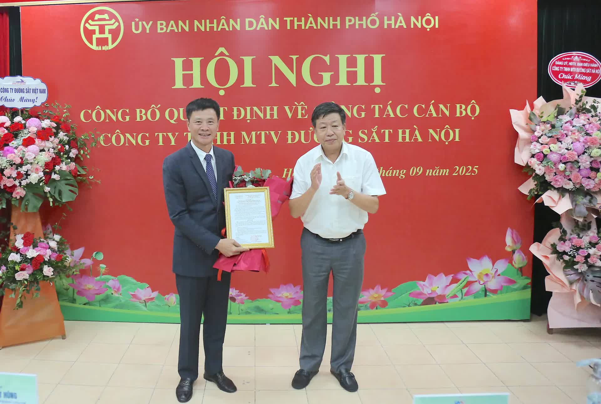 Ông Lê Bằng An được bổ nhiệm làm Tổng Giám đốc Hà Nội Metro - Ảnh 1.