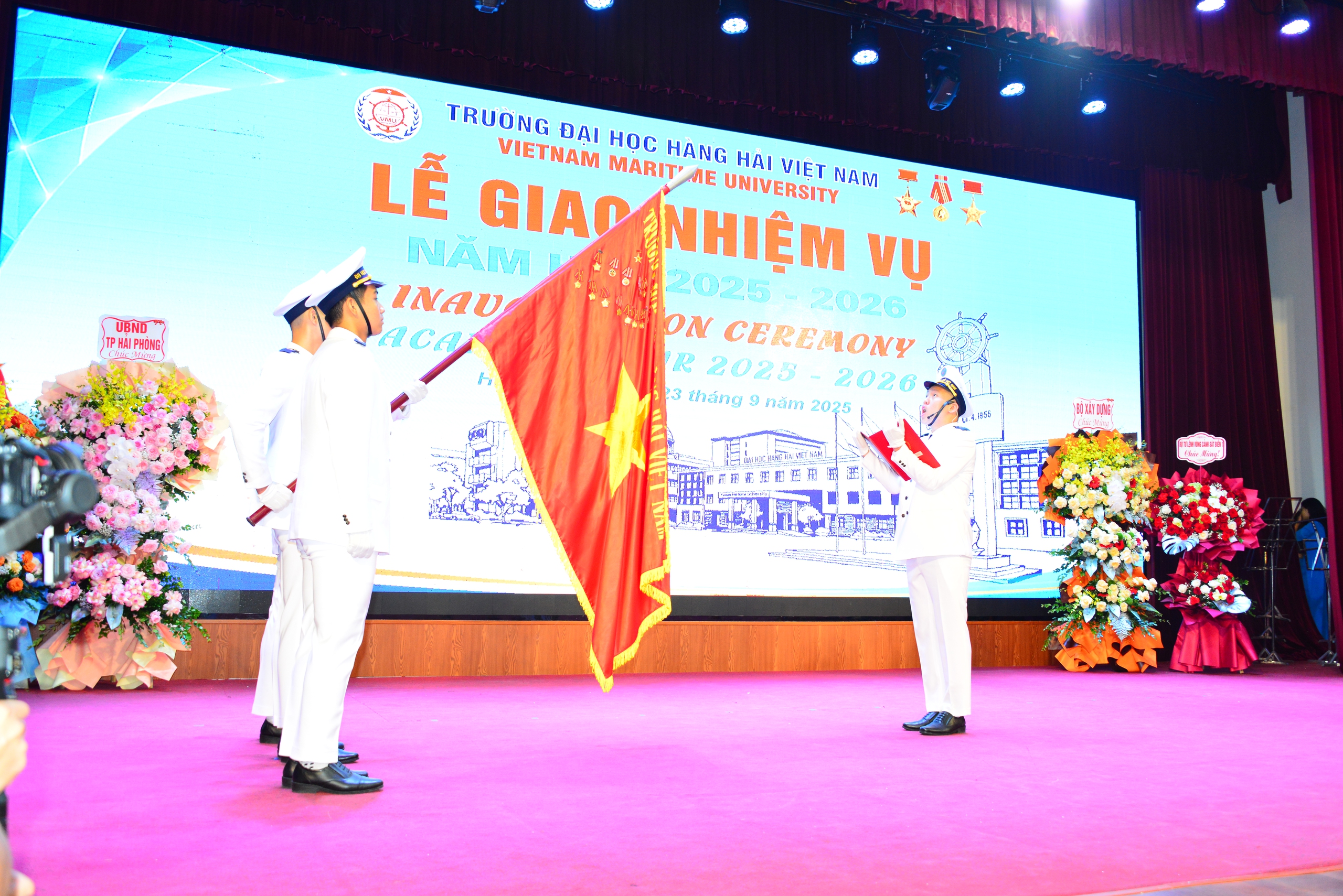 Trường Đại học Hàng hải Việt Nam chào đón gần 5.400 tân sinh viên - Ảnh 3.