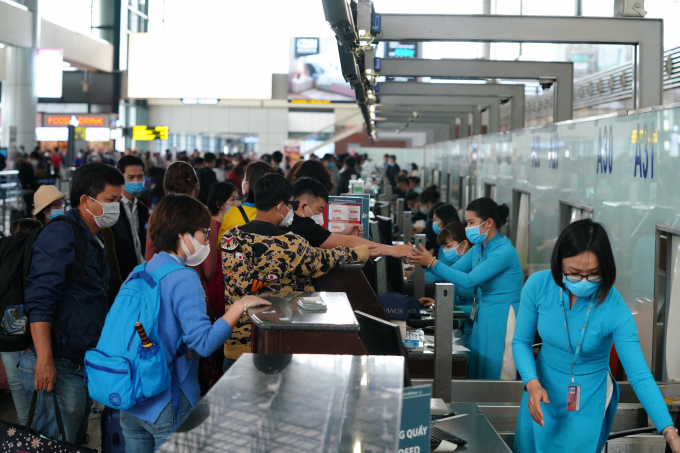 Các chuyến bay nội địa phục hồi tại Nhà ga T1 Nội 