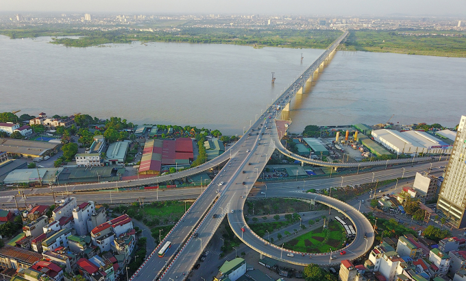 Cầu Tứ Liên sẽ góp phần giảm lưu lượng giao thông 