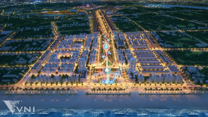 Phối cảnh dự án quảng trường biển Sầm Sơn (5)
