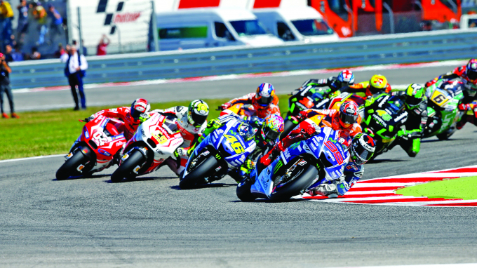 MotoGP là giải đua xe mô tô phân khối lớn có lịch 