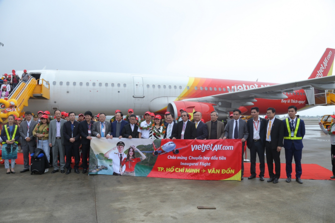Hãng hàng không Vietjet Air khai trương đường bay 
