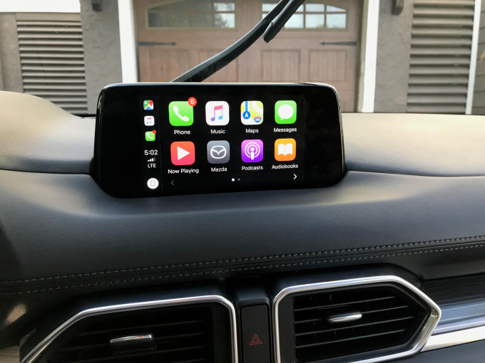 Mazda Connect kết nối Apple Carplay