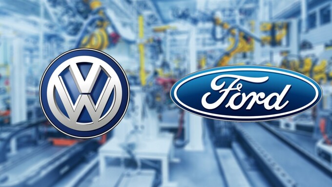 Volkswagen và Ford đang thể hiện tham vọng lớn trong lĩnh vực xe điện - Ảnh minh hoạ.