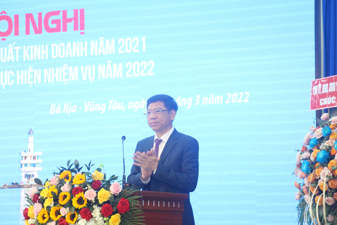 Thứ trưởng Bộ GTVT Nguyễn Xuân Sang phát biểu chỉ đạo Hội nghị