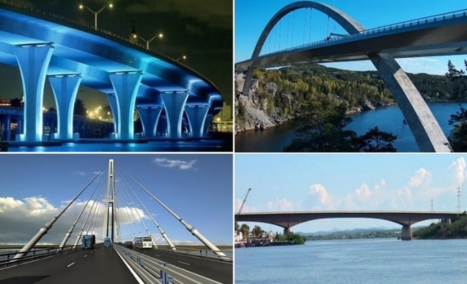 Một số cầu có kiến trúc đẹp, đảm bảo các tiêu chí