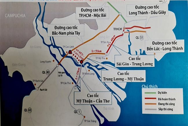 Cao tốc Cao Lãnh - An Hữu sẽ kết nối vào cầu Cao Lãnh và dự án kết nối Mê Kông
