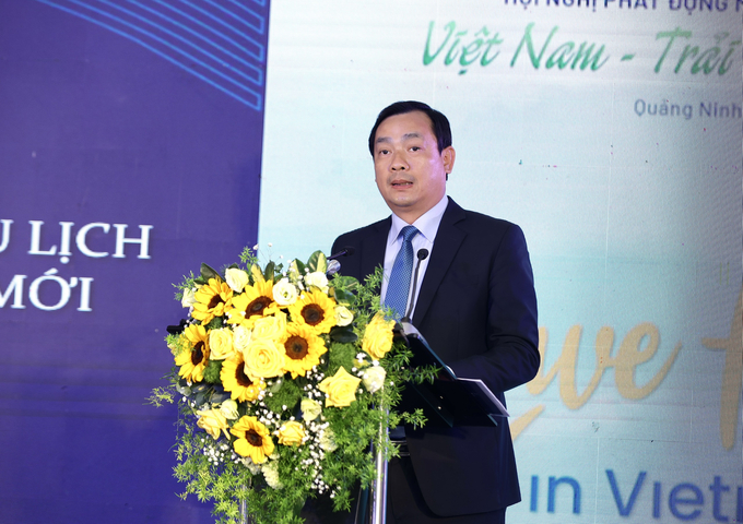 Ông Nguyễn Trùng Khánh - Tổng Cục trưởng Tổng Cục DLVN phát biểu