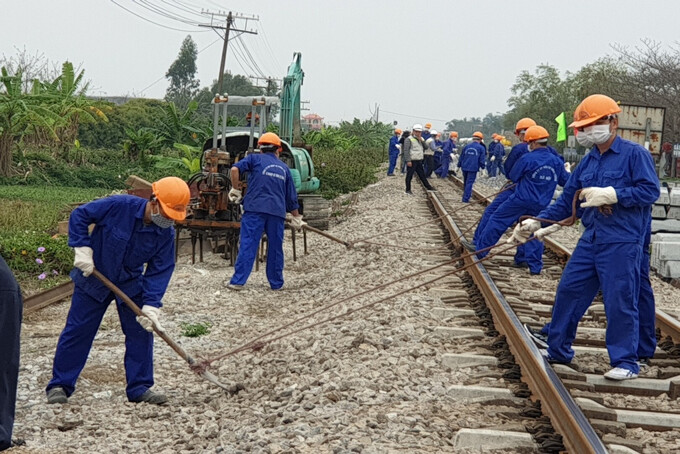 Dự án cải tạo, nâng cấp đoạn Hà Nội - Vinh, tuyến đường sắt Hà Nội - TP. HCM vừa được Bộ GTVT phê duyệt điều chỉnh quy mô (Ảnh minh họa)