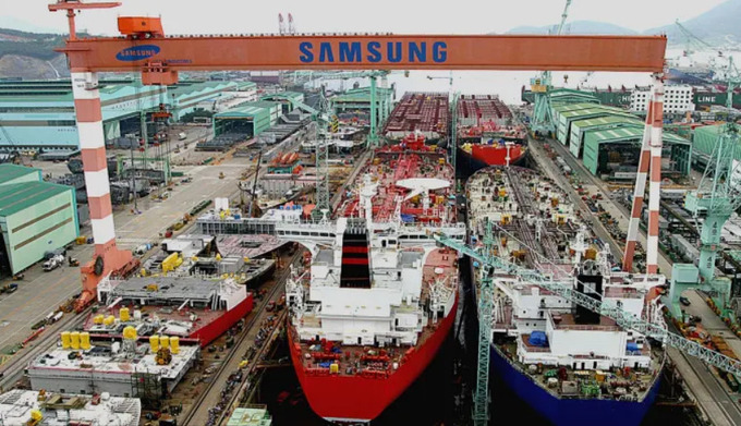 Hàn Quốc là quốc gia có ngành công nghiệp đóng tàu hàng đầu thế giới