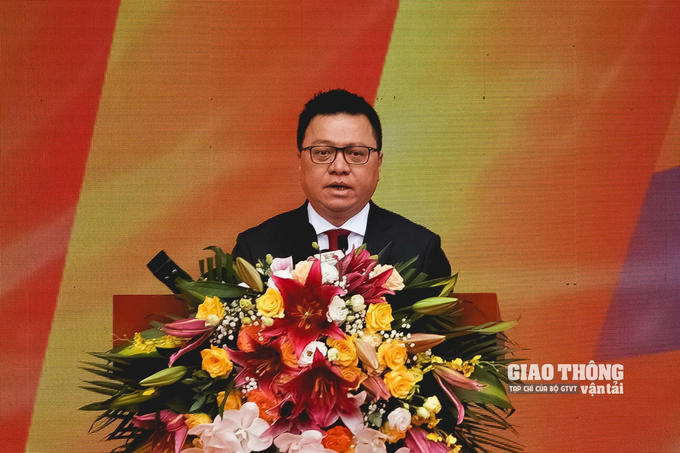Ông Lê Quốc Minh - Chủ tịch Hội Nhà báo Việt Nam phát biểu khai mạc Hội báo
