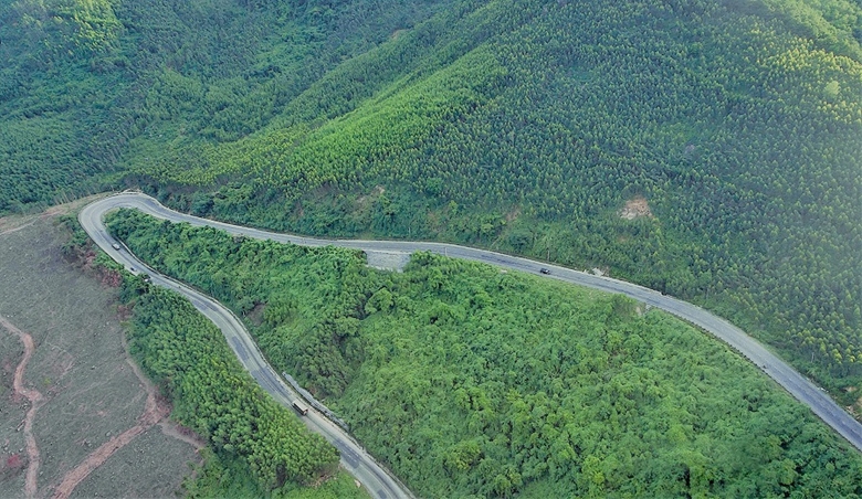 Đèo An Khê được xem là tuyến đèo nguy hiểm nhất trên tuyến QL19