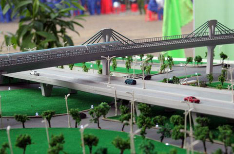 Phối cảnh dự án đường sắt đô thị số 1, Yên Viên - Ngọc Hồi 