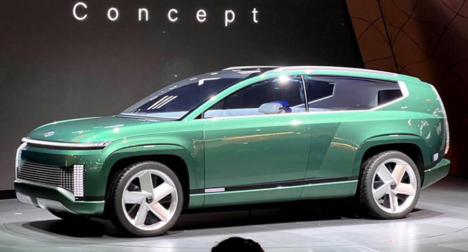 Hyundai Ioniq 7 - mẫu SUV điện sẽ được sản xuất ở nhà máy mới tại Mỹ. Ảnh: Automobile-Propre

