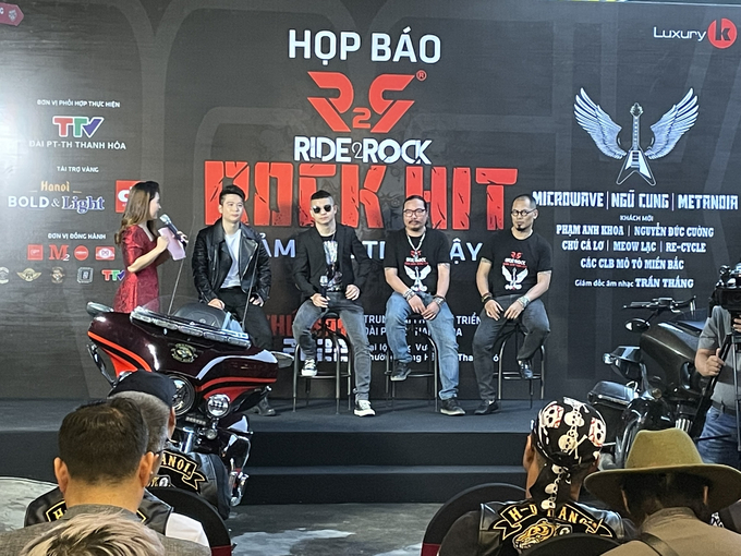 Các thành viên của BTC của Rider2Rock – Rock Hit 2022.