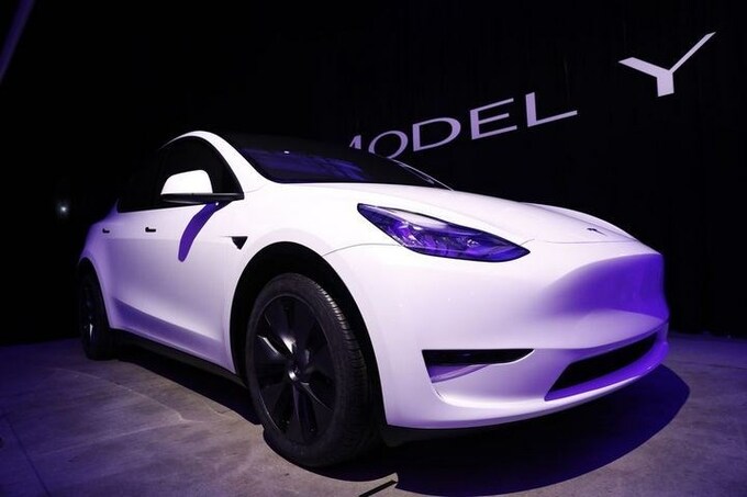 Mẫu xe điện Tesla EV Model Y. Ảnh: Tesla

