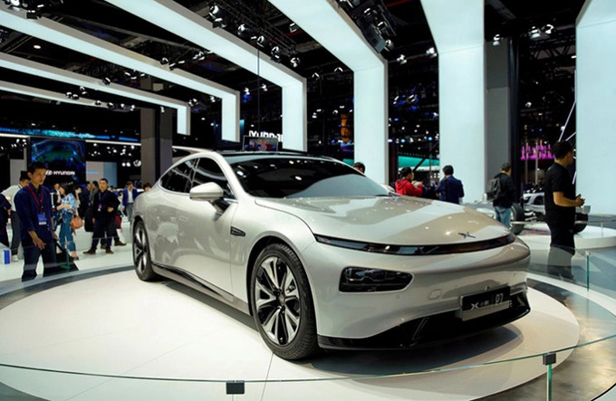 Mẫu xe điện P7 của hãng xe nội địa Trung Quốc XPeng được ra mắt hồi năm 2019.

