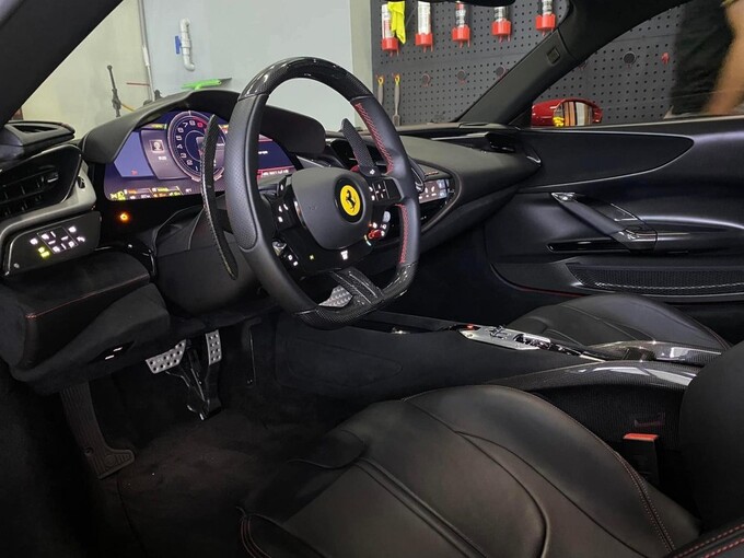 Nội thất siêu xe Ferrari SF90 Stradale

