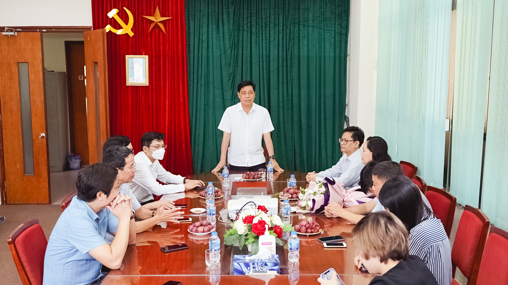 Thứ trưởng Nguyễn Ngọc Đông phát biểu tại buổi công bố và trao quyết định