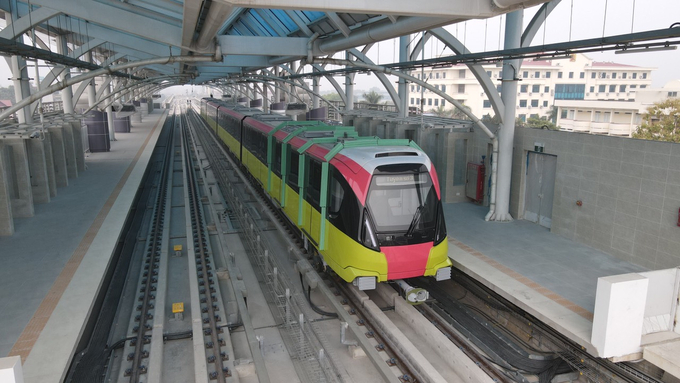 Dự án metro Nhổn - ga Hà Nội dự kiến khai thác đoạn 8,5km trên cao vào cuối năm 2022