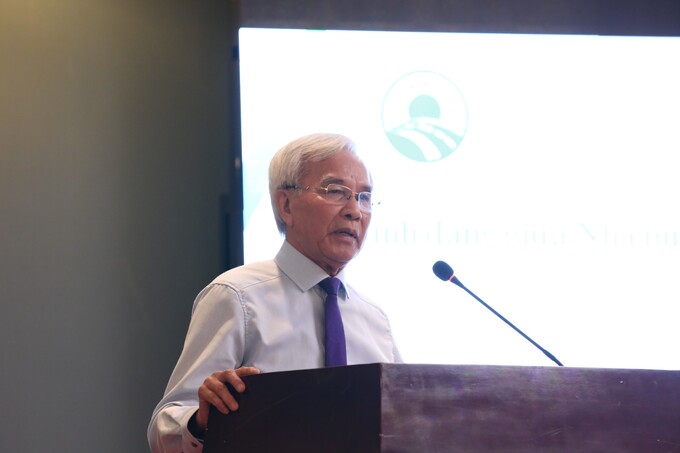 PGS.TS. Trần Chủng, Chủ tịch Hiệp hội các Nhà đầu tư công trình giao thông đường bộ Việt Nam (VARSI) chia sẻ tại buổi tọa đàm