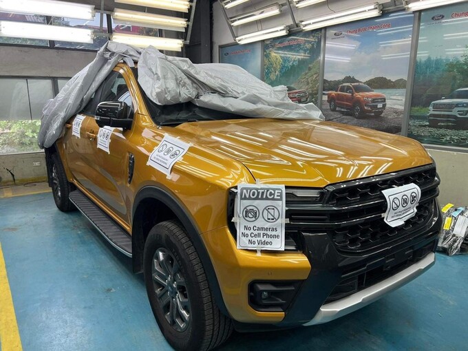 Ford Ranger Wildtrak 2022 lộ thêm hình ảnh tại Việt Nam (ảnh: Khanh Tran)

