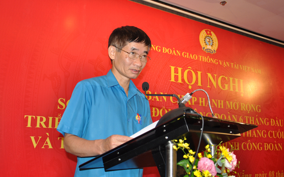 Ông Trần Văn Thuật, Phó Chủ tịch Tổng Liên đoàn lao động Việt Nam