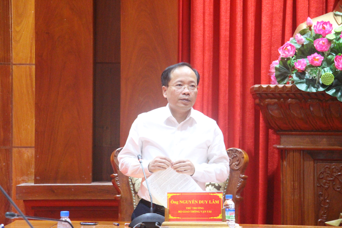 Thứ trưởng Lâm nhấn mạnh vai trò quan trọng của công tác GPMB đến dự án