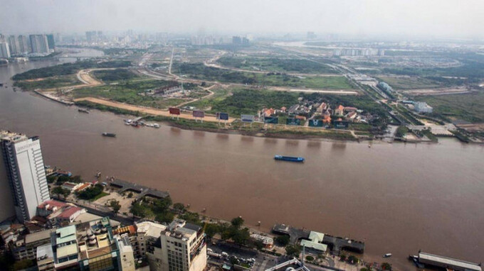 Luồng đường thủy sông Sài Gòn đoạn qua cầu Phú Cường hạn chế phương tiện thủy lưu thông từ ngày 18-29/7/2022, theo 3 khung giờ sáng, chiều và tối - Ảnh Internet