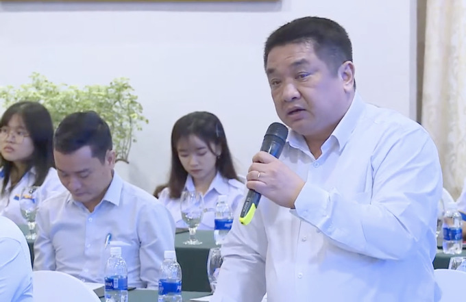 Ông Võ Khánh Hưng - Phó Giám đốc Sở GTVT TP.HCM phát biểu tại hội thảo