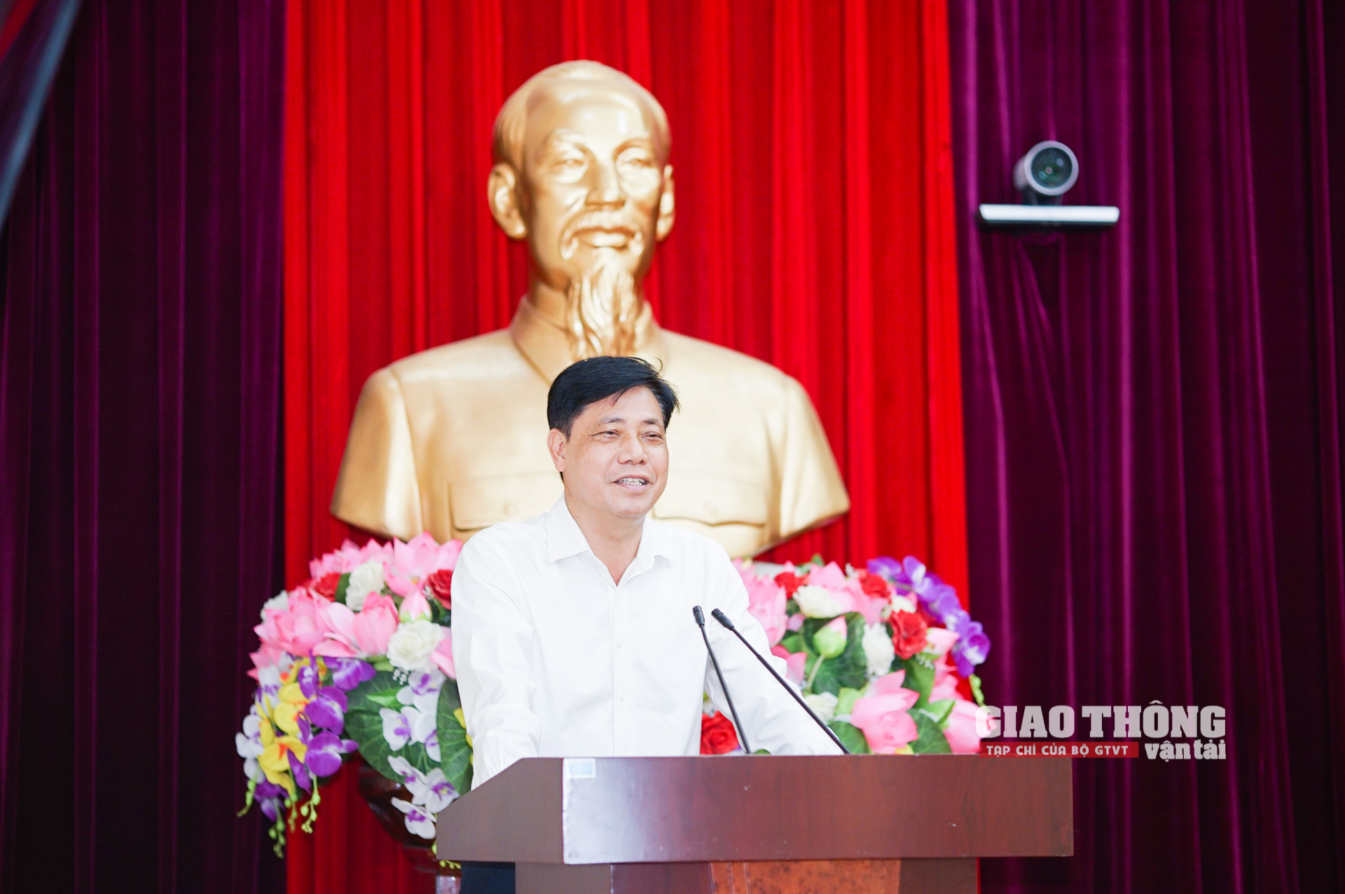 Thứ trưởng Nguyễn Ngọc Đông phát biểu tại buổi lễ