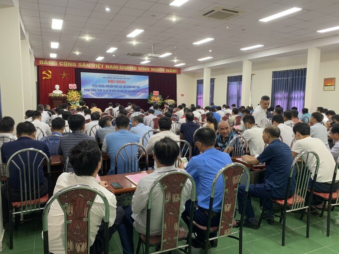 Hội nghị tuyên truyền do Cục Đường thủy nội địa VN tổ chức ngày 1-2/8/2022 tại Trường Đại học Hàng hải Việt Nam (Tp.Hải Phòng).