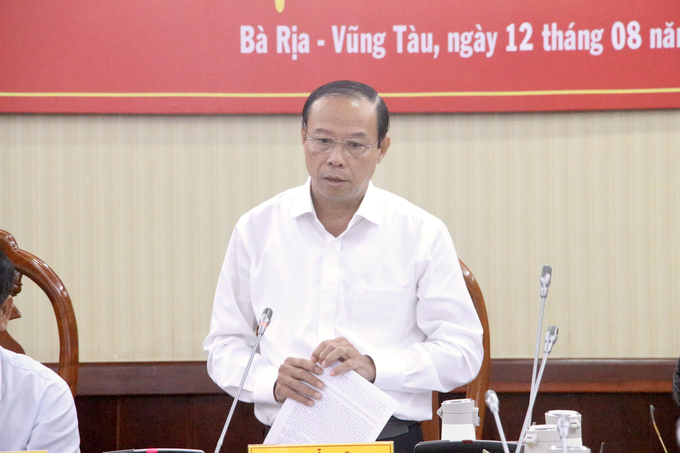 Ông Nguyễn Văn Thọ, Chủ tịch UBND tỉnh Bà Rịa - Vũng Tàu