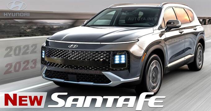 Hyundai Santa Fe có thể sắp bước sang thế hệ hoàn toàn mới, \'lột xác\' ngoại hình, gia tăng tính cạnh tranh trong phân khúc.