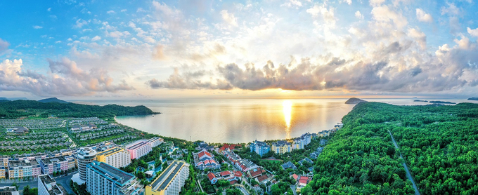 Hệ sinh thái quy mô của Sun Group tại Bãi Kem, Phú Quốc (Ảnh Sun Property)