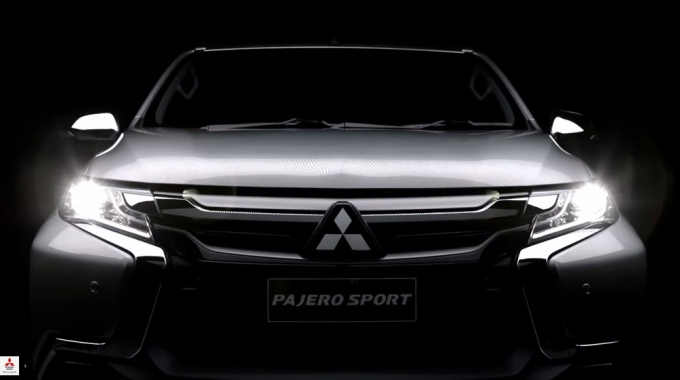 2016-Mitsubishi-Pajero-Sport-front-teased
