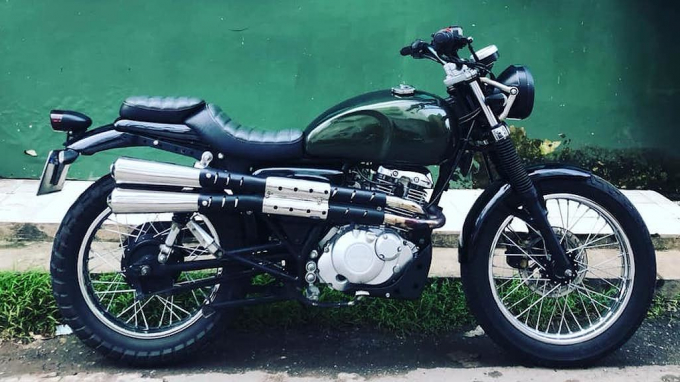Biker Việt Biến Suzuki En150A Thành Triumph Street Scrambler | Tạp Chí Giao  Thông Vận Tải