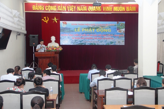 Đoàn Thanh niên Bộ hưởng ứng Tuần lễ Biển, Hải đảo Việt Nam và Ngày Môi trường thế giới