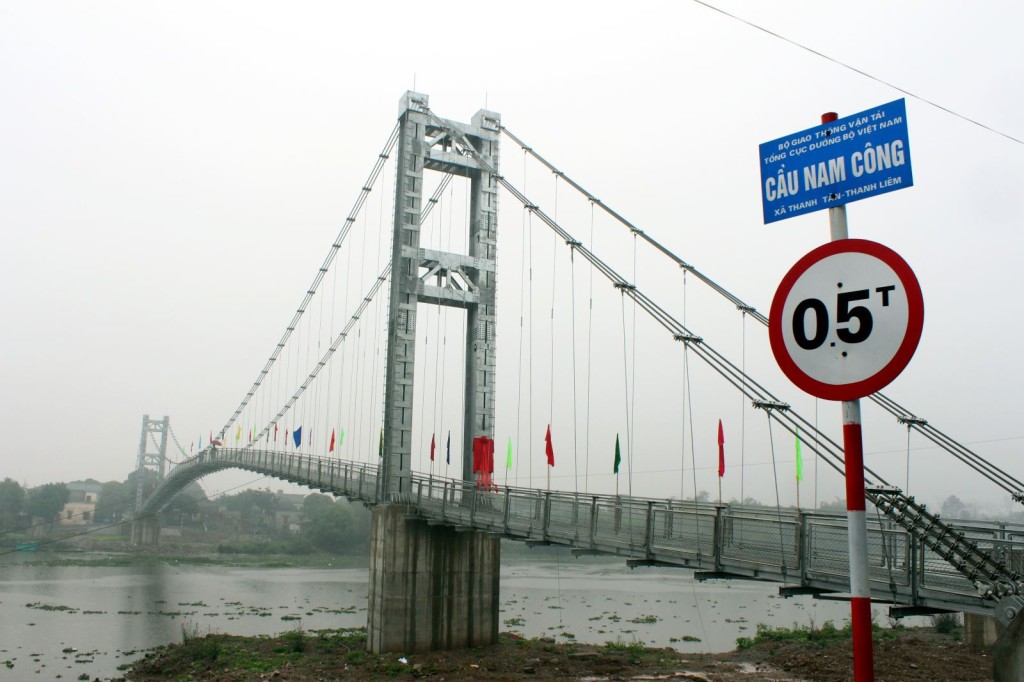 Cầu Nam Công (Hà Nam) - cây cầu đầu tiên được tài trợ toàn bộ bởi BIDV từ Chương trình “Nhịp cầu yêu thương”