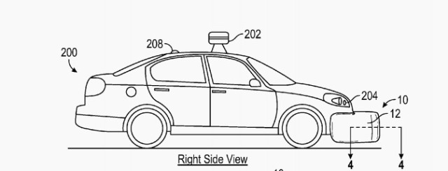 Túi khí của google sẽ được đặt ở bên ngoài