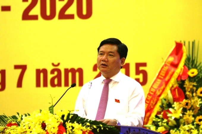 tapchigtvt - Bộ trưởng Đinh La Thăng phát biểu tại