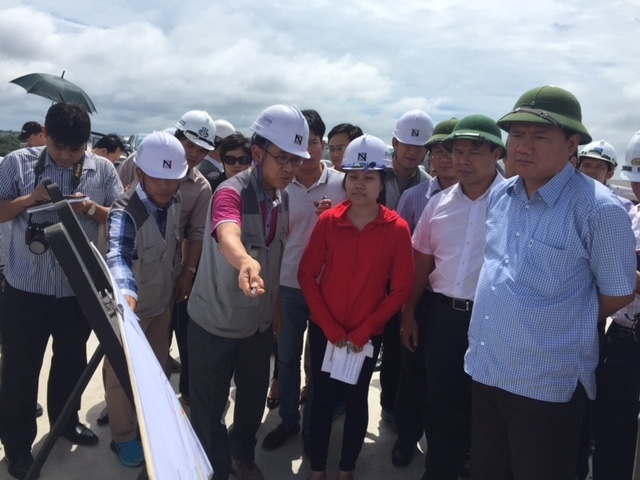 Bộ trưởng Đinh La Thăng kiểm tra tiến độ Dự án cao