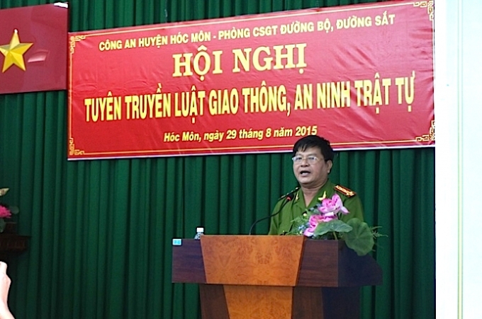  Đại tá Nguyễn Văn Đạt - Trưởng công an huyện Hóc 