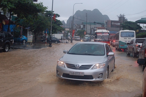 Quảng Ninh ngập lụt