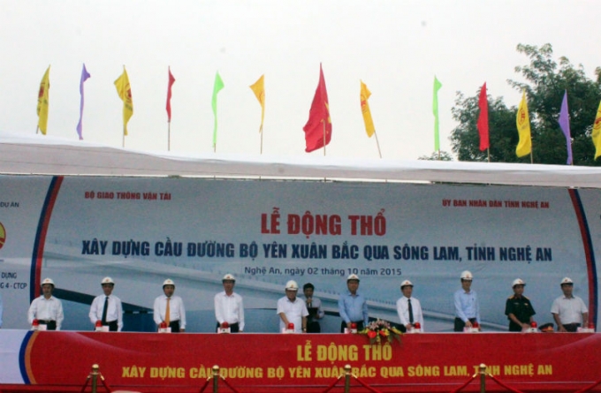Hơn 900 tỷ đồng xây cầu đường bộ Yên Xuân tại Nghệ