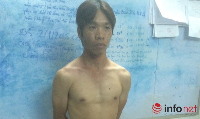 Nguyễn Xuân Trường bị bắt giữ sau ít giờ bỏ trốn.
